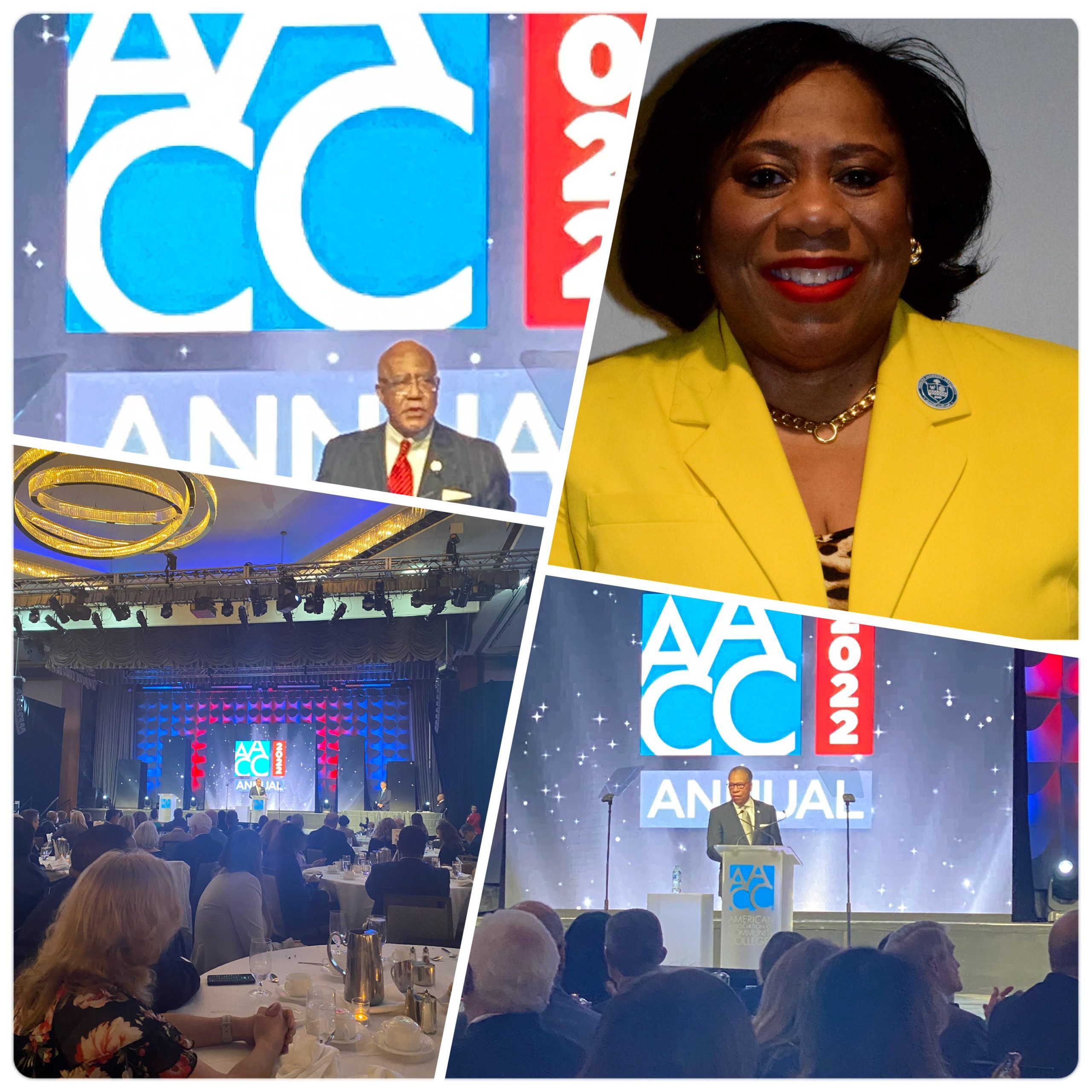 AACC banner featuring Dr. Harvey-Smith